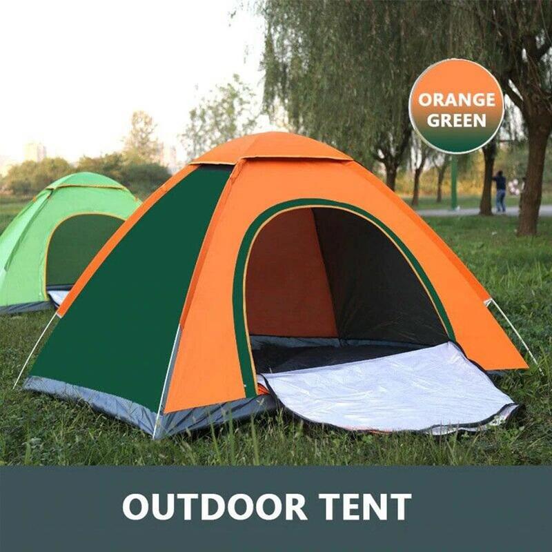 Cheap Goat Tents Automatic Camping Tent 1 2 Person Family Tent Double Protable Backpacking Setup Awning Tent Instant Outdoor Hiking Travel L H3b0   